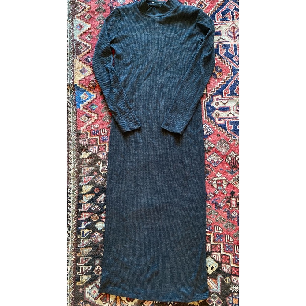 Maxi grey zara dress